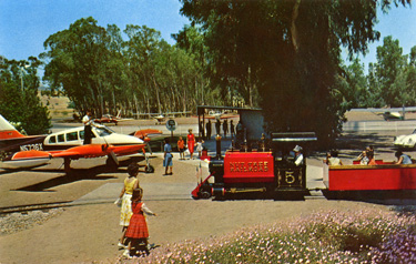 Arriving to the Nut Tree by Air